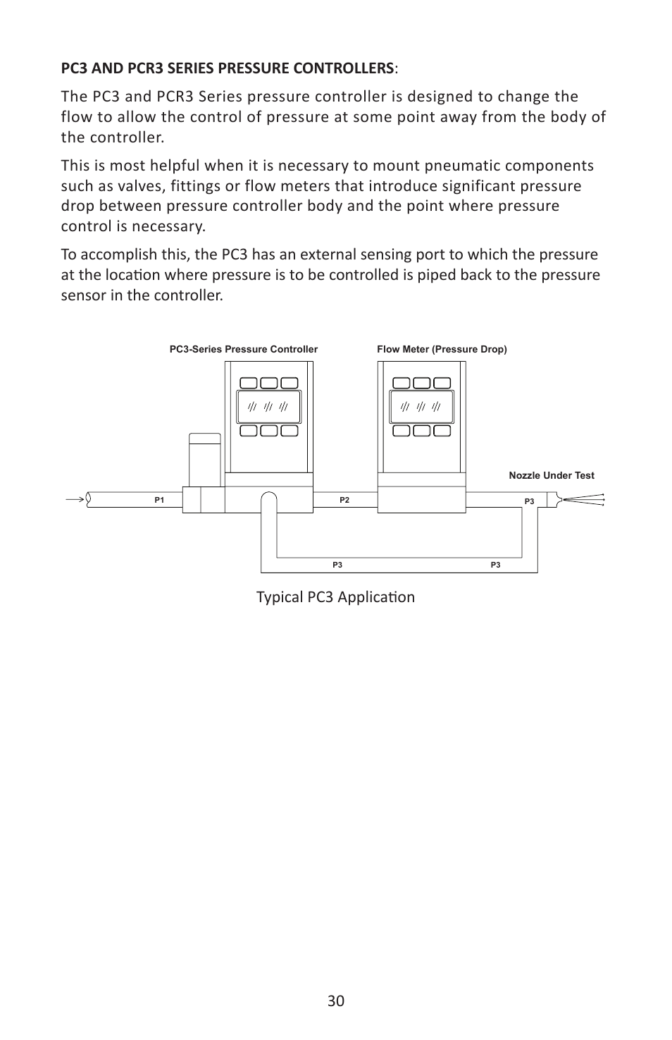 Typical pc3 application | Alicat P Series Pressure Gauge User Manual | Page 30 / 88
