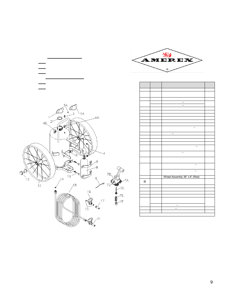 Amerex 05614 User Manual | Page 10 / 10