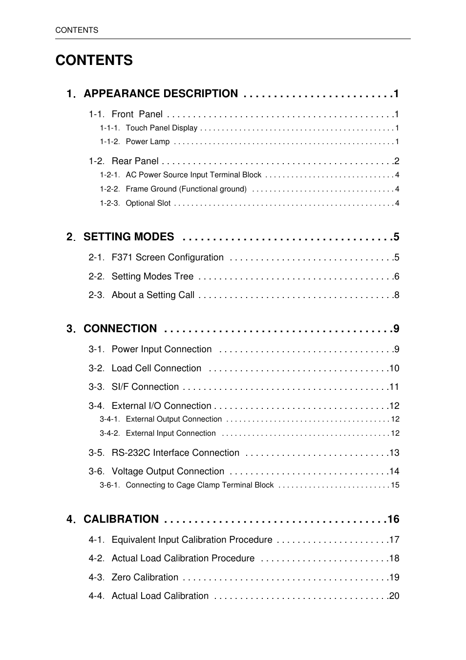 FUTEK IPM600 (D610) Digital Display User Manual | Page 6 / 136