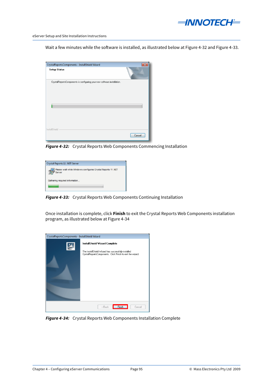 E 4-32, E 4-33, E 4-34 | Innotech eServer User Manual | Page 95 / 118