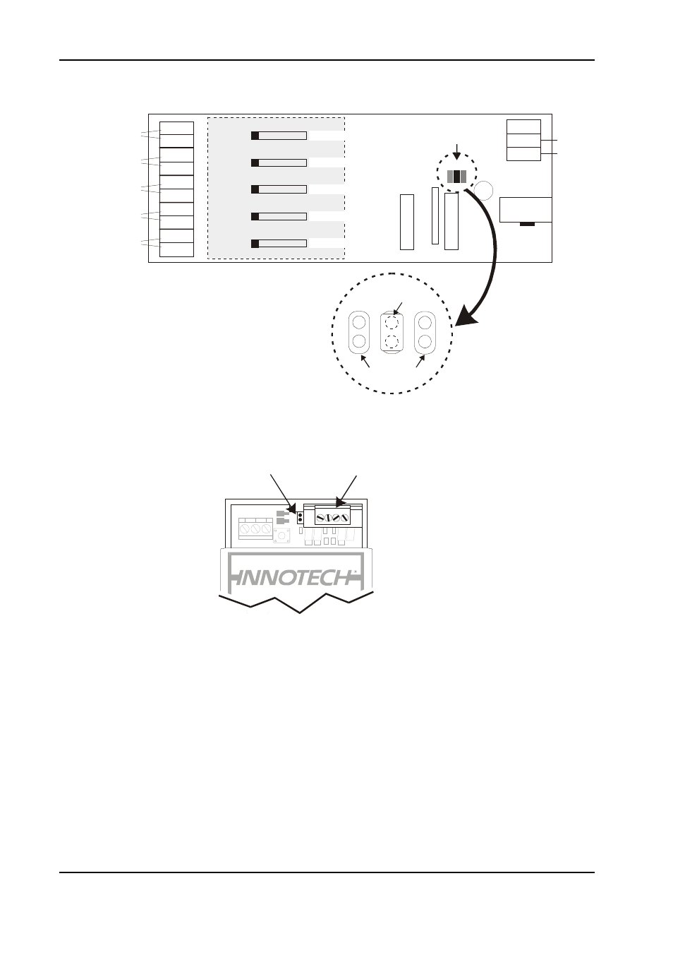 1.4.3. analogue output jumpers, Rs485 comms connections end-of-cable jumper | Innotech Genesis V4 System User Manual | Page 75 / 115