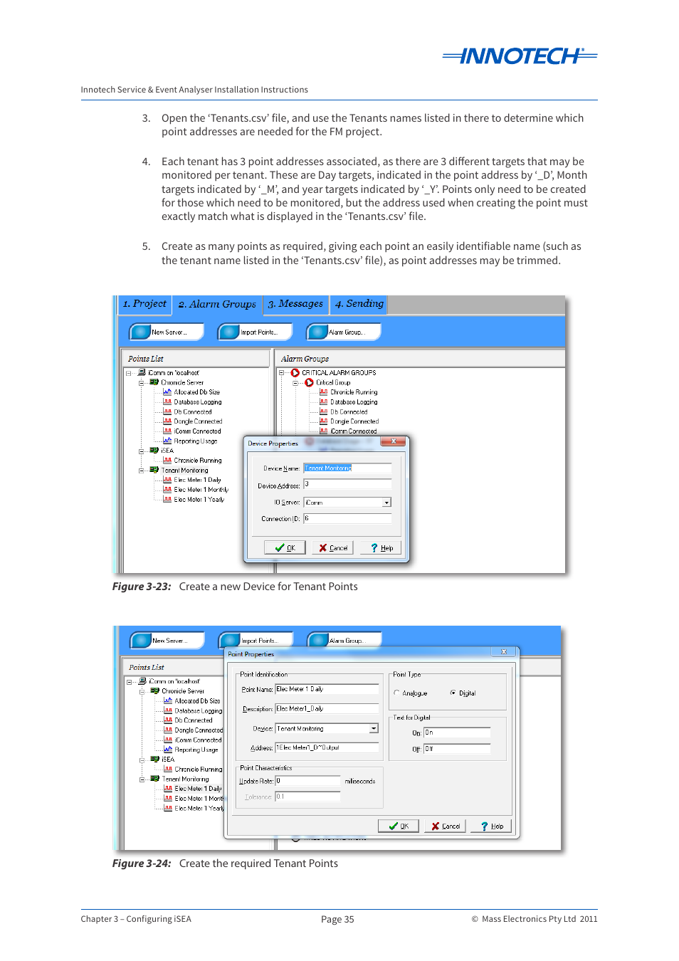 Innotech iSEA User Manual | Page 35 / 44