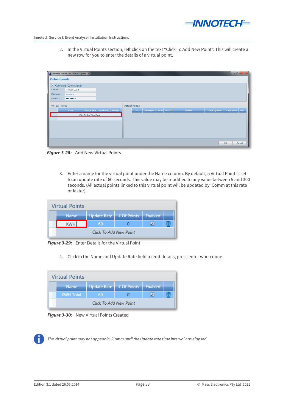 Innotech iSEA User Manual | Page 38 / 44