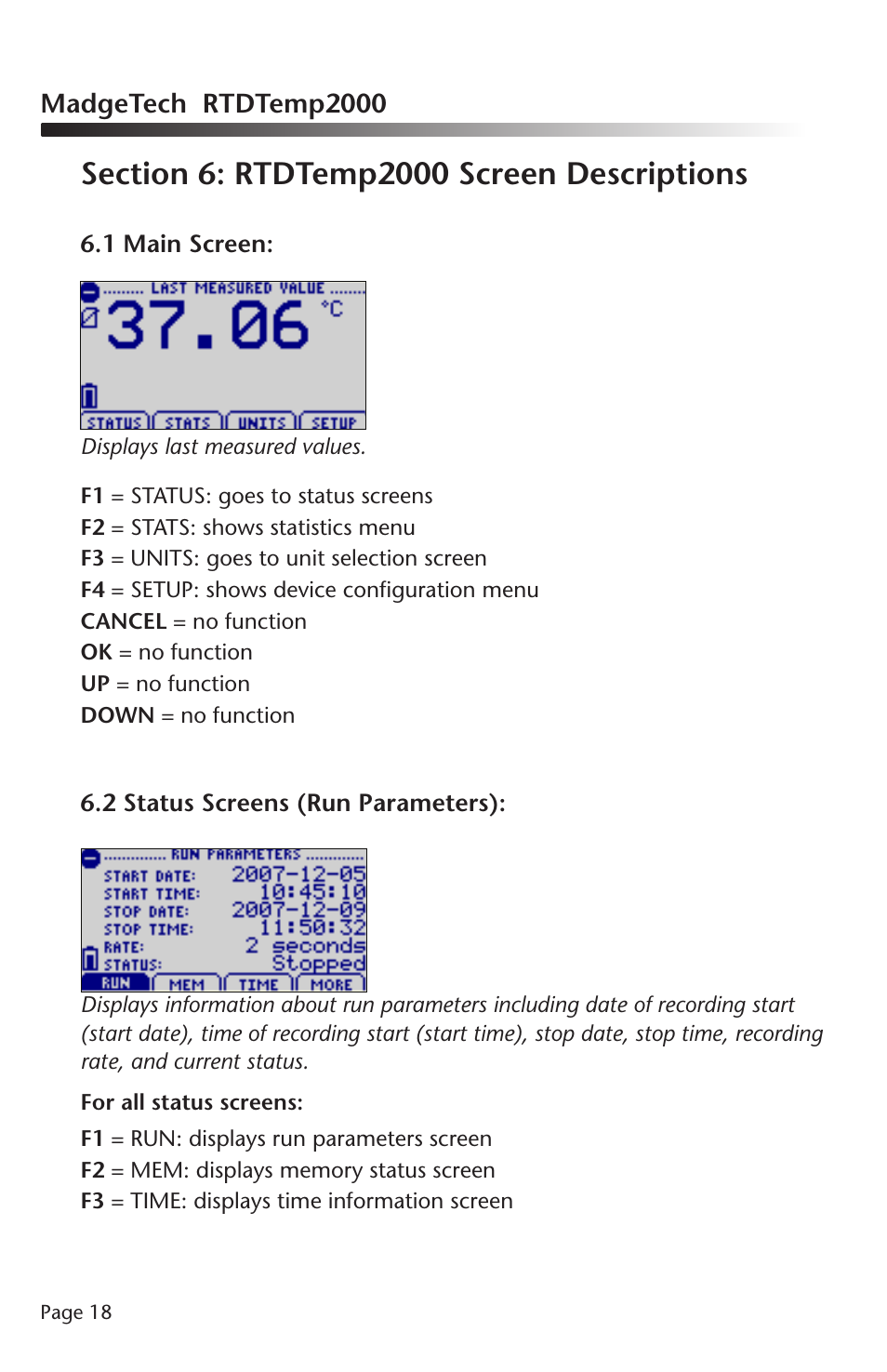 MadgeTech RTDTemp2000 Data Logger User Manual | Page 19 / 38