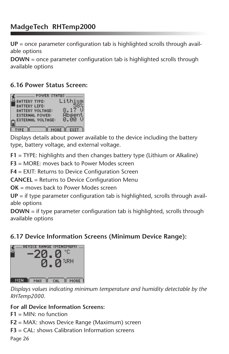 MadgeTech RHTemp2000 Data Logger User Manual | Page 27 / 38