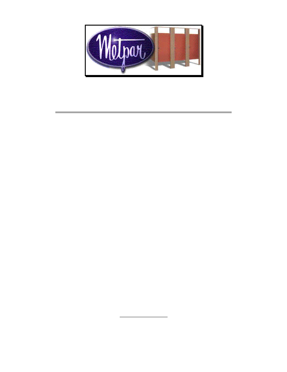 Metpar Phenolic User Manual | 8 pages