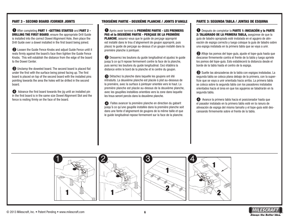 Milescraft 1310 - JointCrafter User Manual | Page 6 / 12