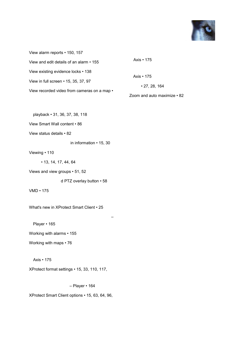 Milestone XProtect Smart Client 2013 User Manual | Page 180 / 181