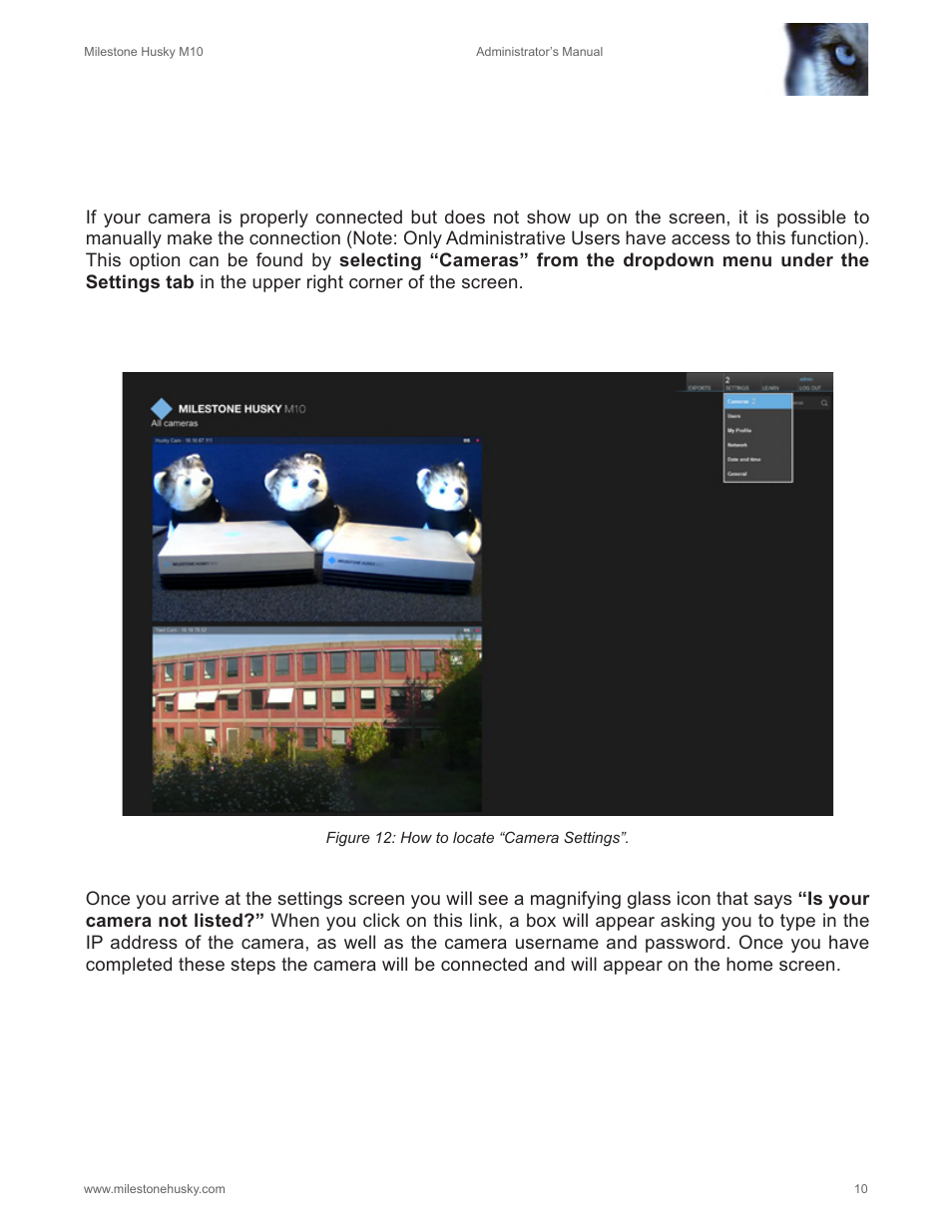Milestone M10 User Manual | Page 11 / 38