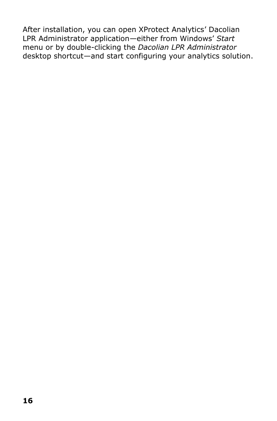 Milestone Analytics 2.2 Dacolian LPR User Manual | Page 17 / 20
