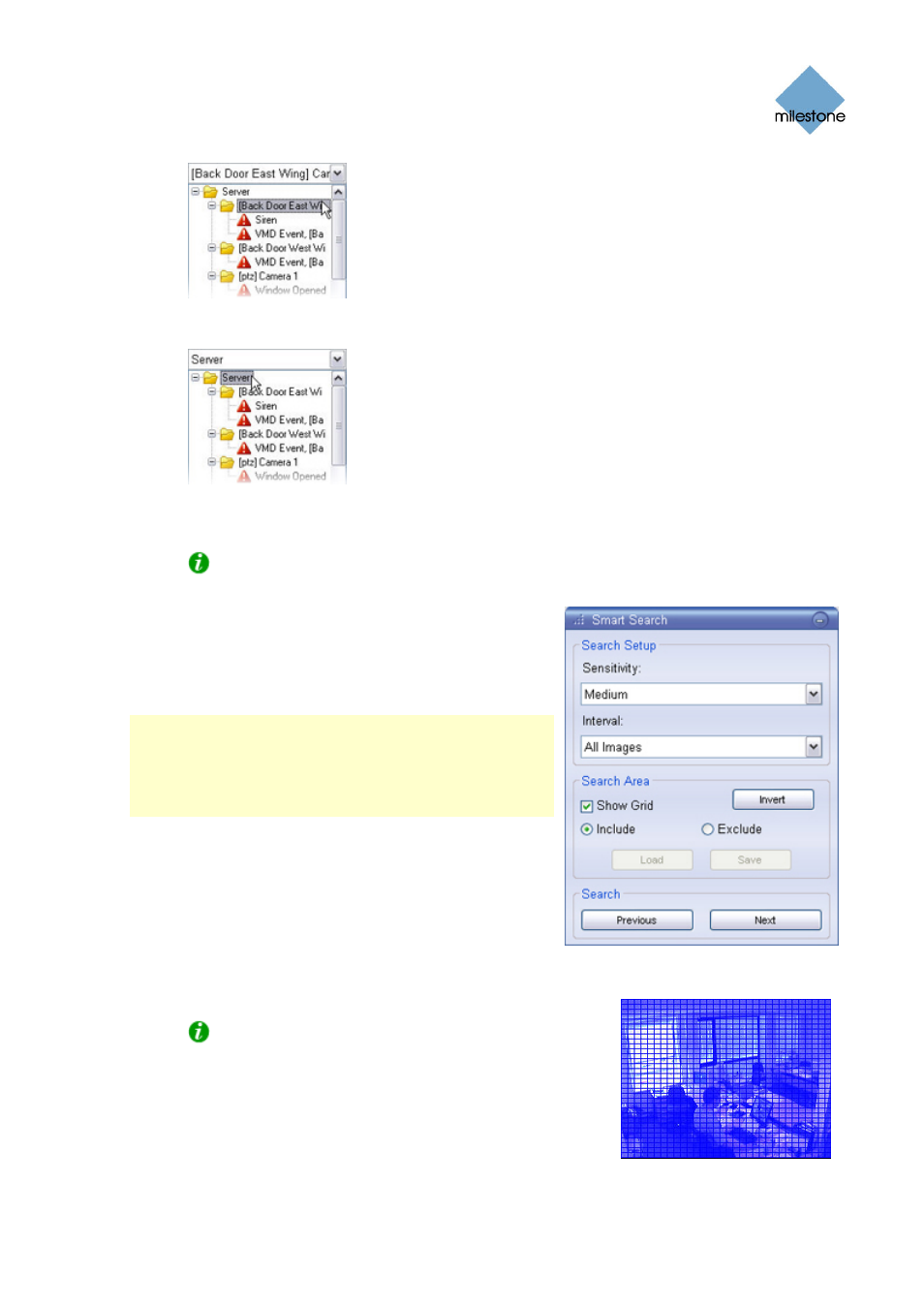Smart search, Ge 80 | Milestone Smart Client 3.6 User Manual | Page 80 / 115
