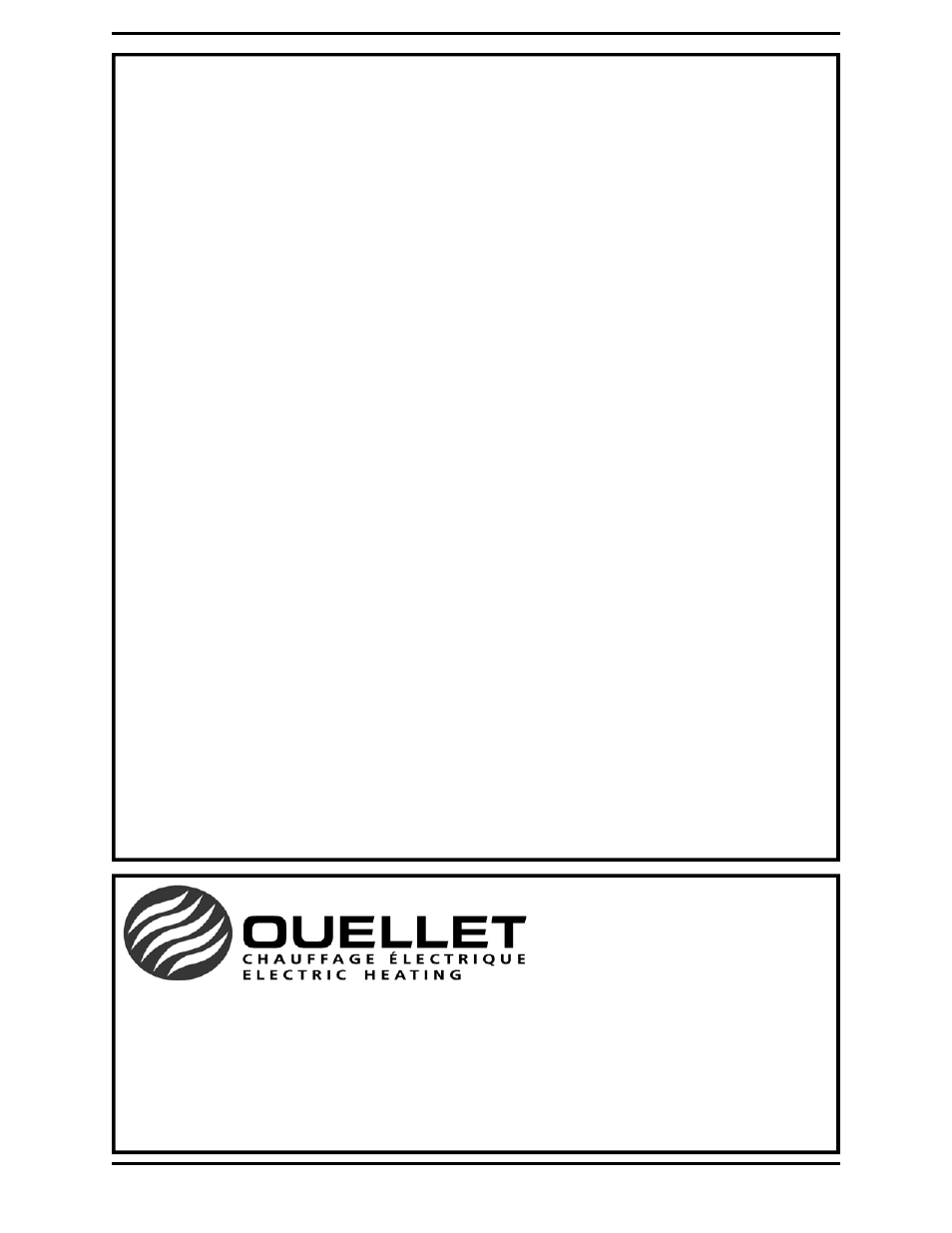 Limited 36-month warranty | Ouellet OHX User Manual | Page 16 / 16