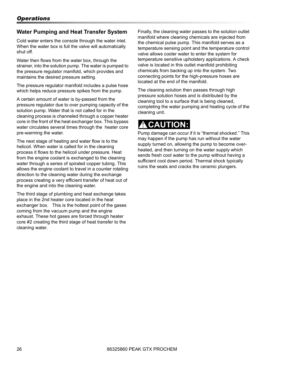 Prochem Peak GTX User Manual | Page 28 / 140