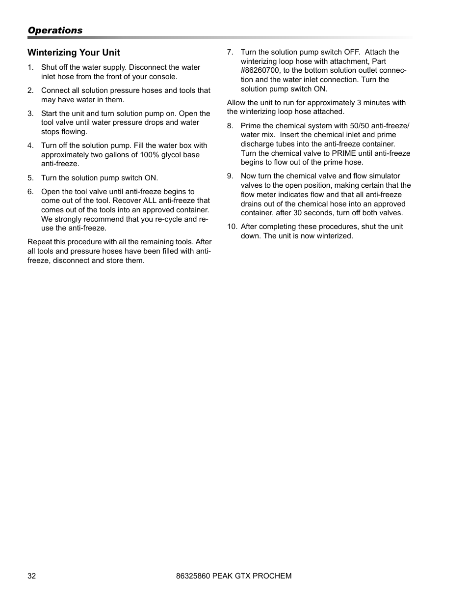 Prochem Peak GTX User Manual | Page 34 / 140