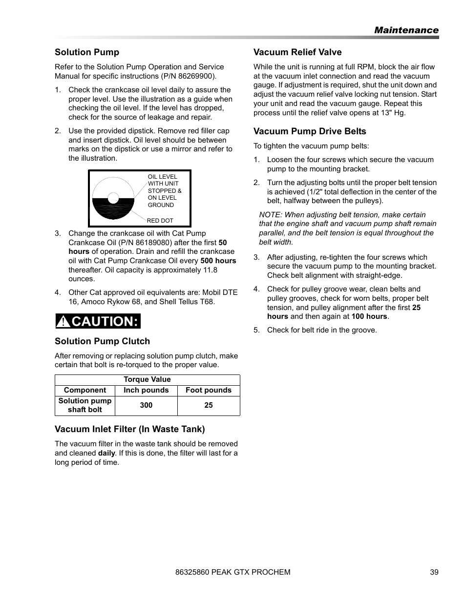 Prochem Peak GTX User Manual | Page 41 / 140