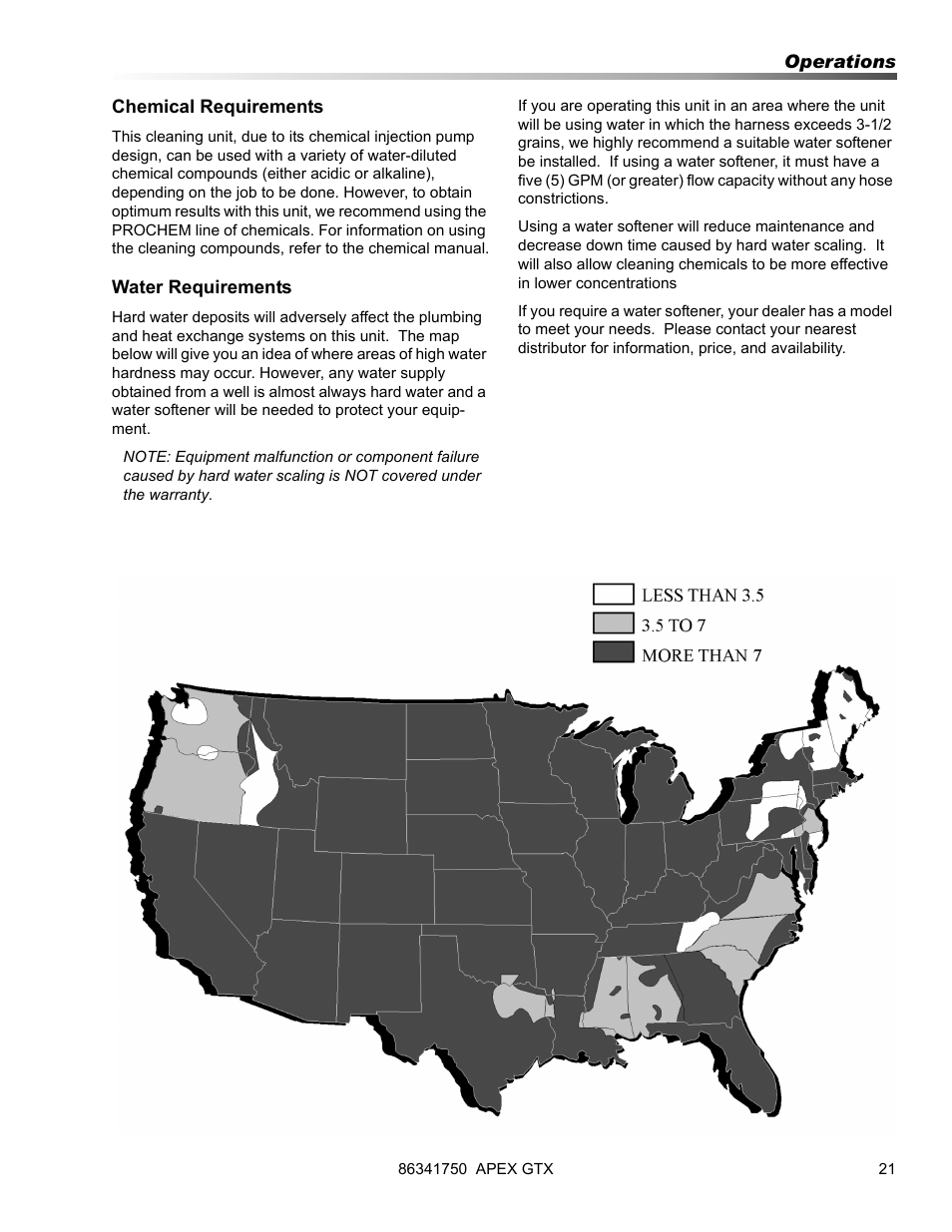 Prochem Apex GTX User Manual | Page 23 / 166