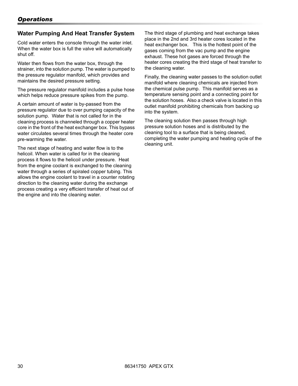 Prochem Apex GTX User Manual | Page 32 / 166