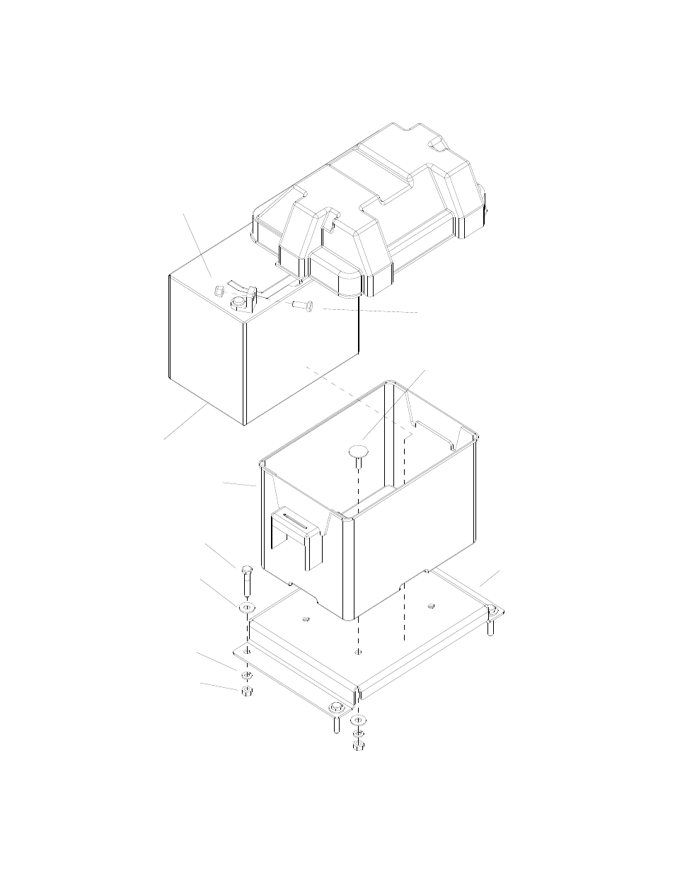 Battery-floor mount | Prochem Legend XL User Manual | Page 64 / 93