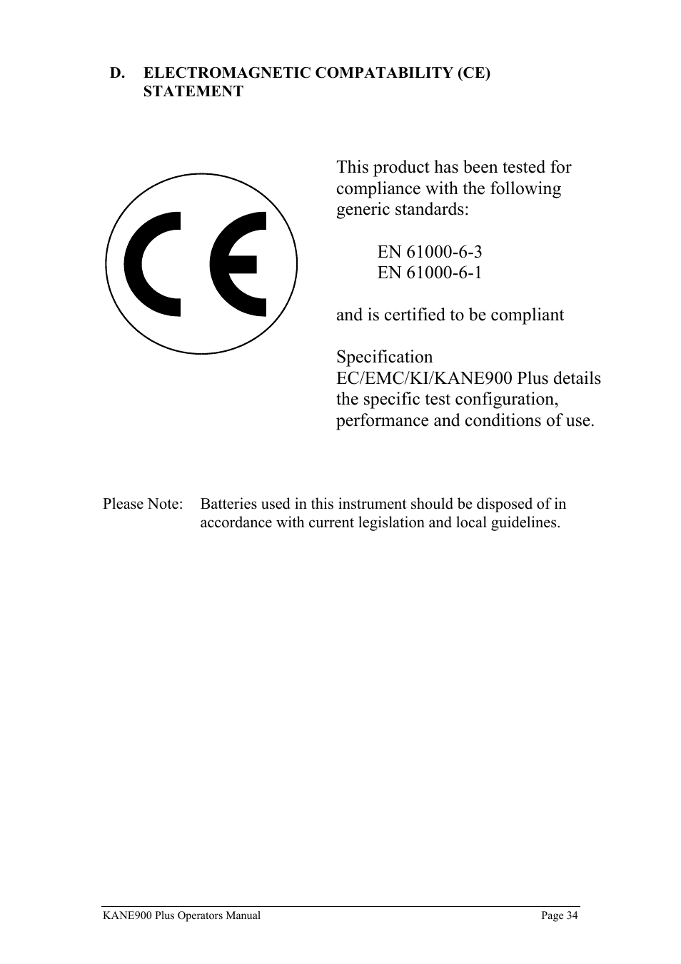 UEi Test Instruments KM900PLUS User Manual | Page 35 / 39