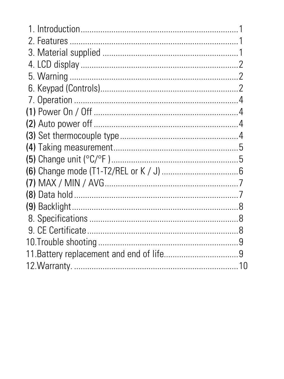 UEi Test Instruments DT222 User Manual | Page 2 / 12