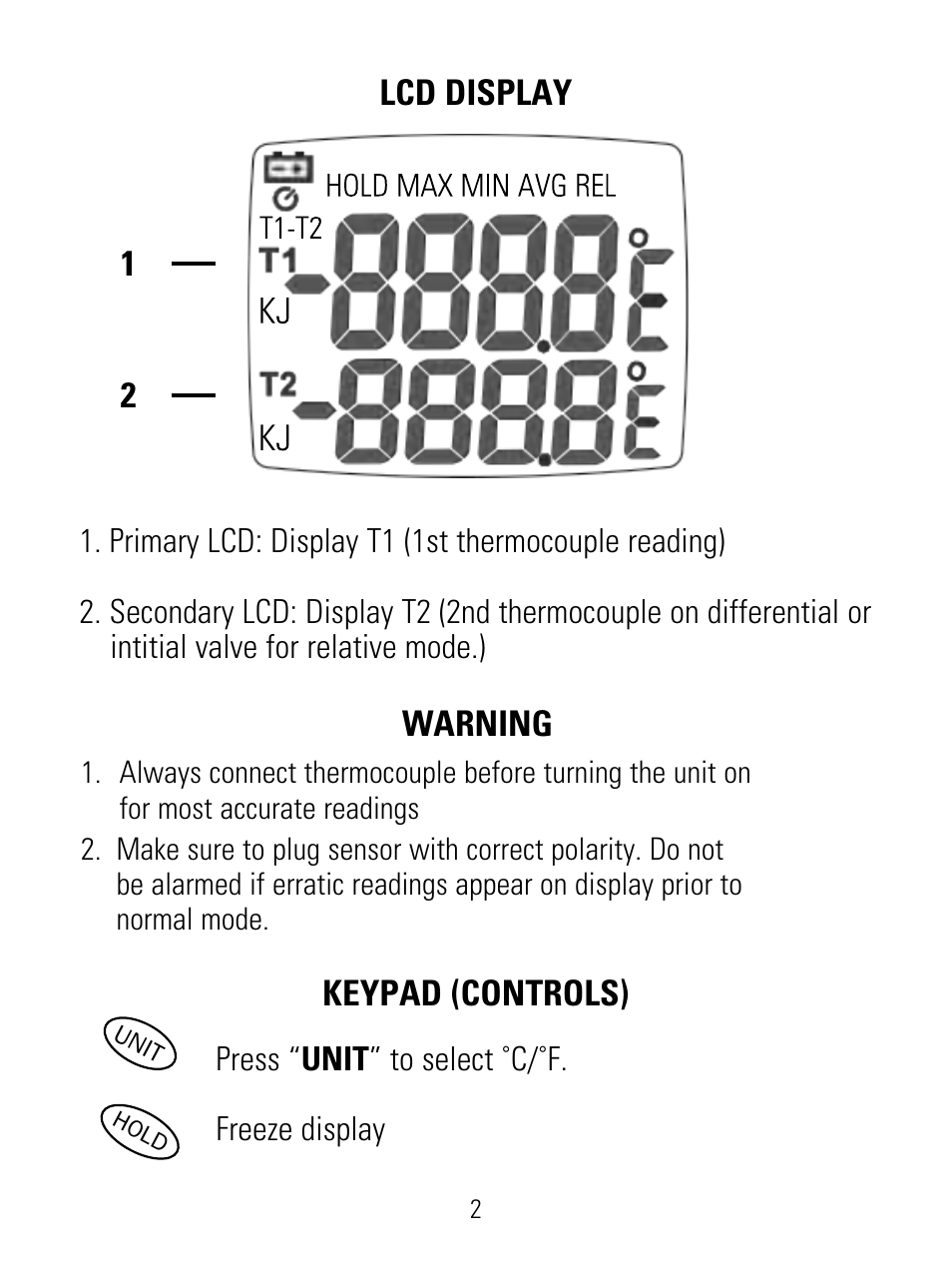 UEi Test Instruments DT222 User Manual | Page 4 / 12