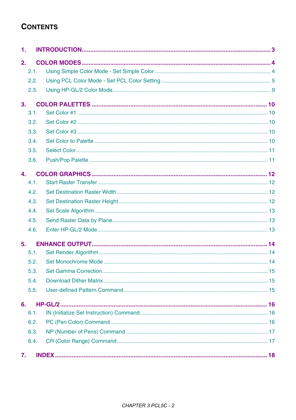 Chapter 3 pcl5c | Brother HL-2170W User Manual | Page 135 / 522