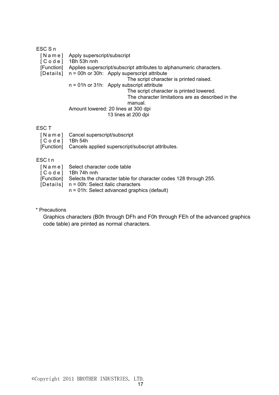 Brother PJ-623 User Manual | Page 17 / 32