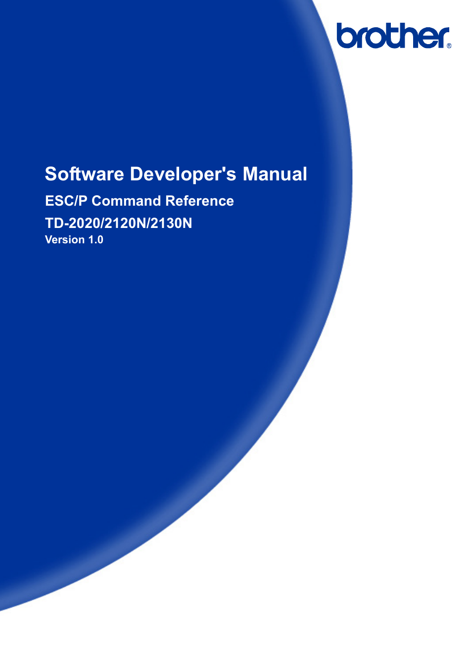 Brother TD-2120N User Manual | 126 pages