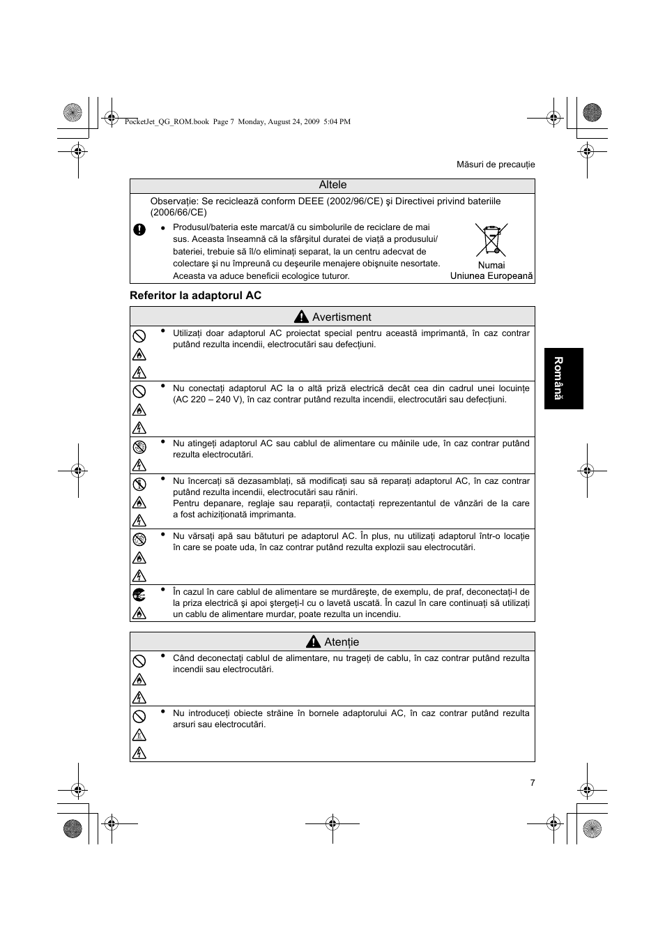 Brother PJ-523 User Manual | Page 121 / 170