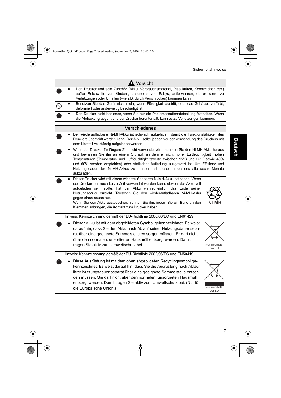 Brother PJ-523 User Manual | Page 31 / 170
