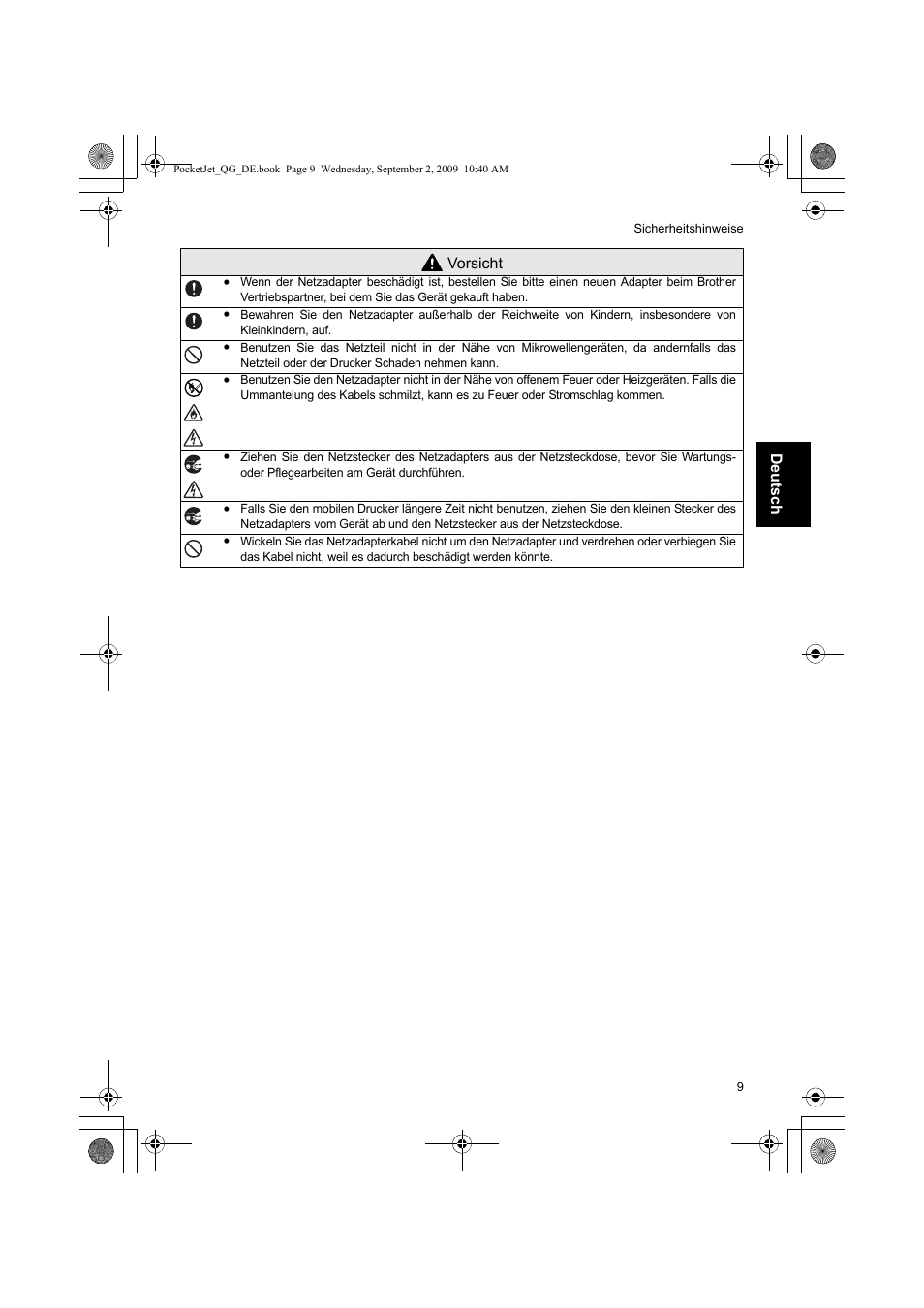 Brother PJ-523 User Manual | Page 33 / 170