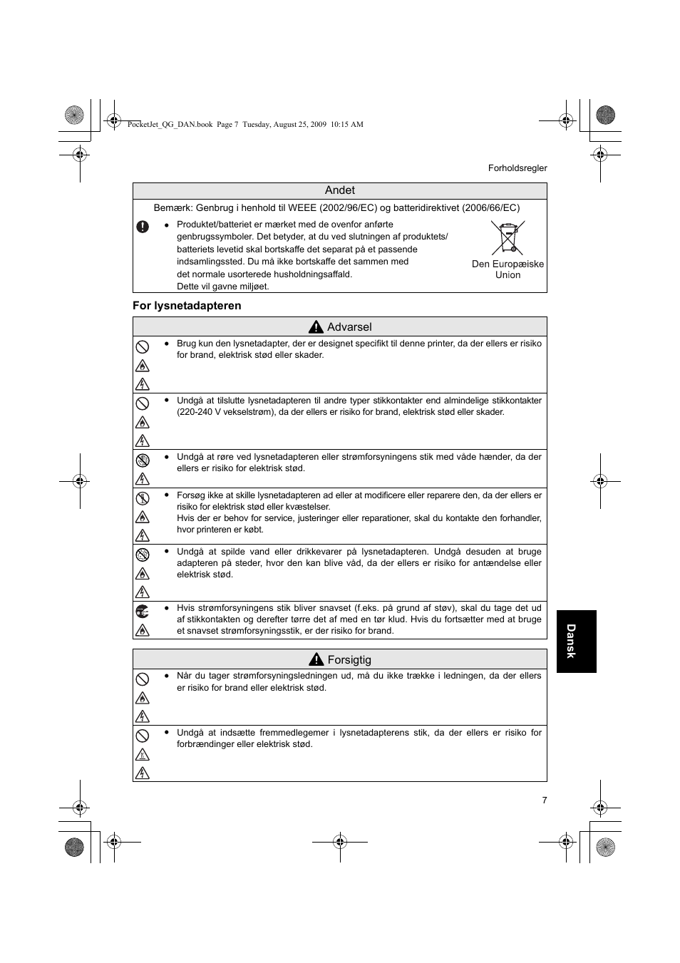Brother PJ-523 User Manual | Page 77 / 170