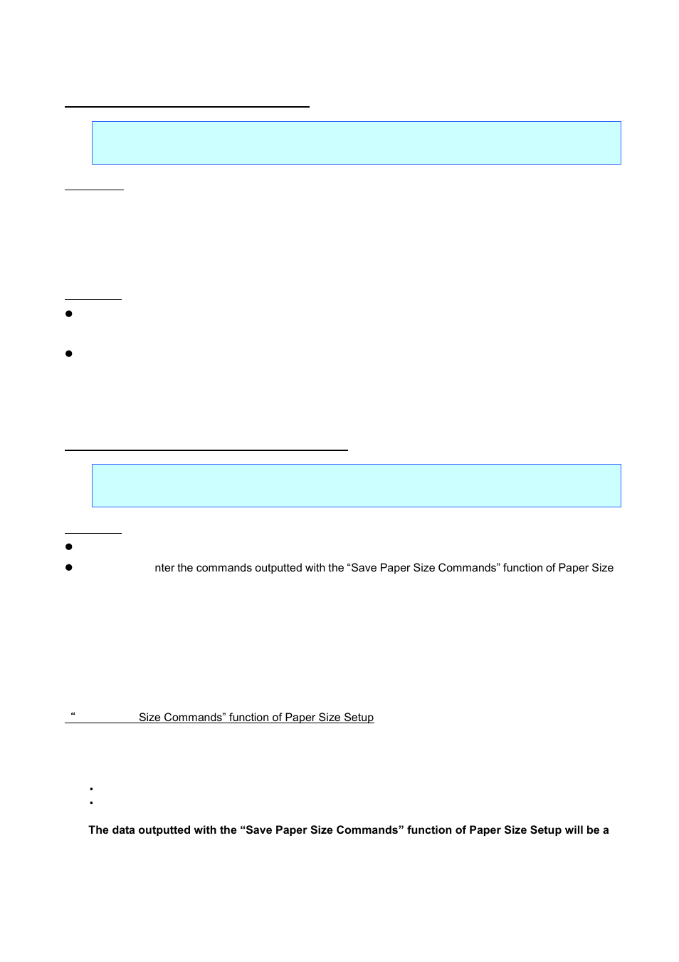 Esc i a switch dynamic command mode, Parameters, Description | Esc i u additional media information command, Esc i a, Switch dynamic command mode, Esc i u, Additional media information command | Brother TD-2120N User Manual | Page 31 / 51