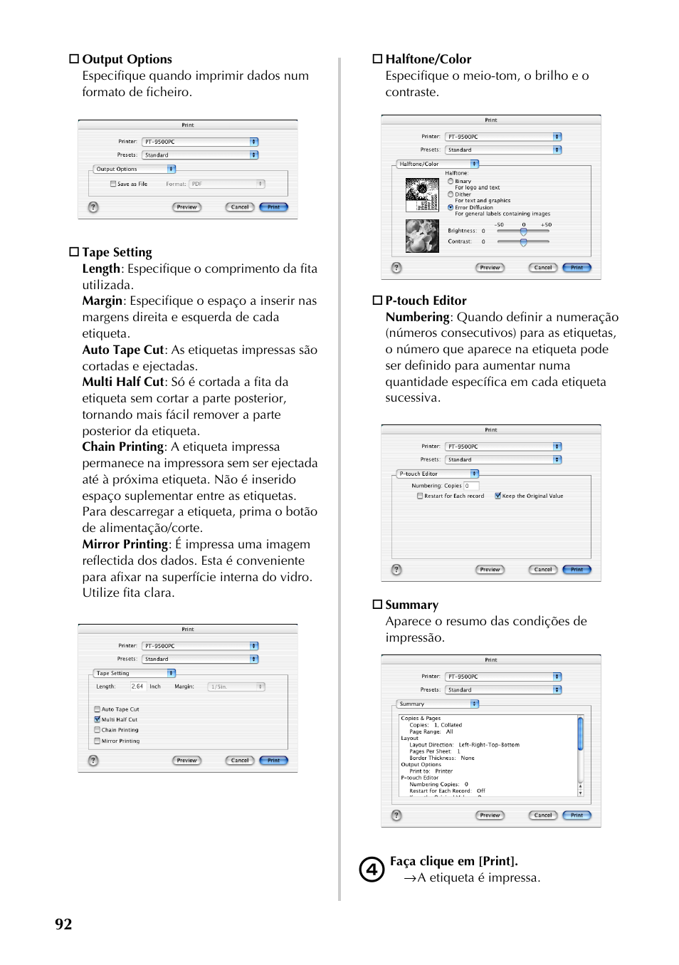 Brother PT-9500PC User Manual | Page 210 / 353