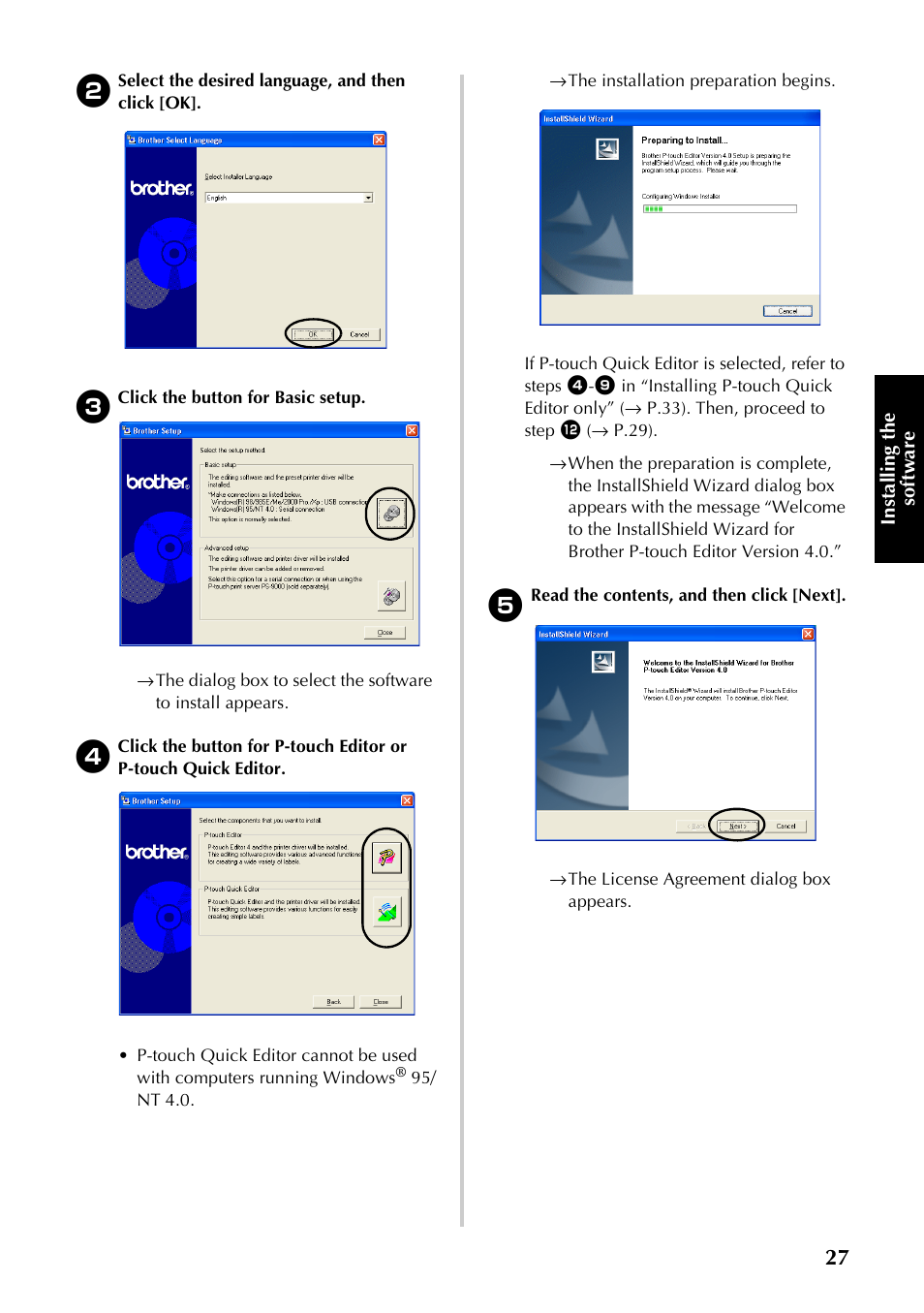 Brother PT-9500PC User Manual | Page 262 / 353
