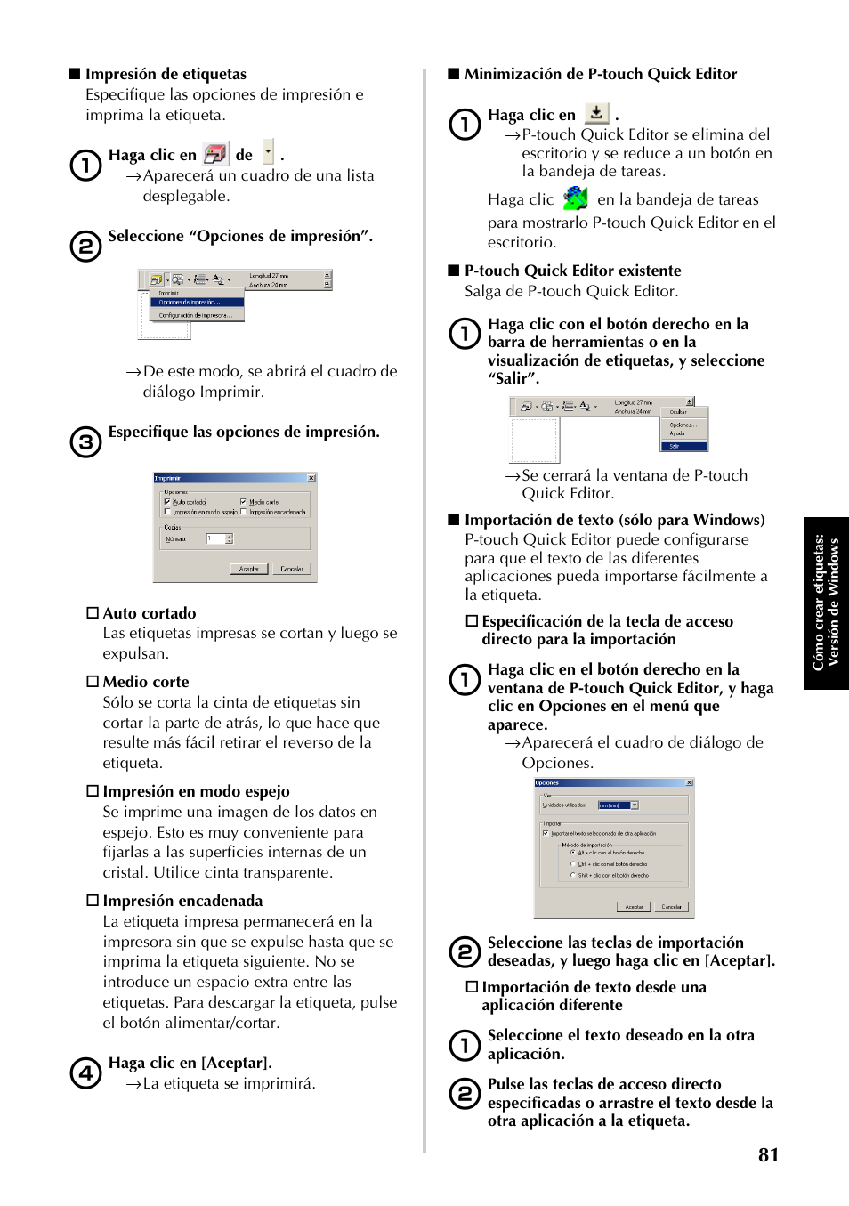 Brother PT-9500PC User Manual | Page 82 / 353