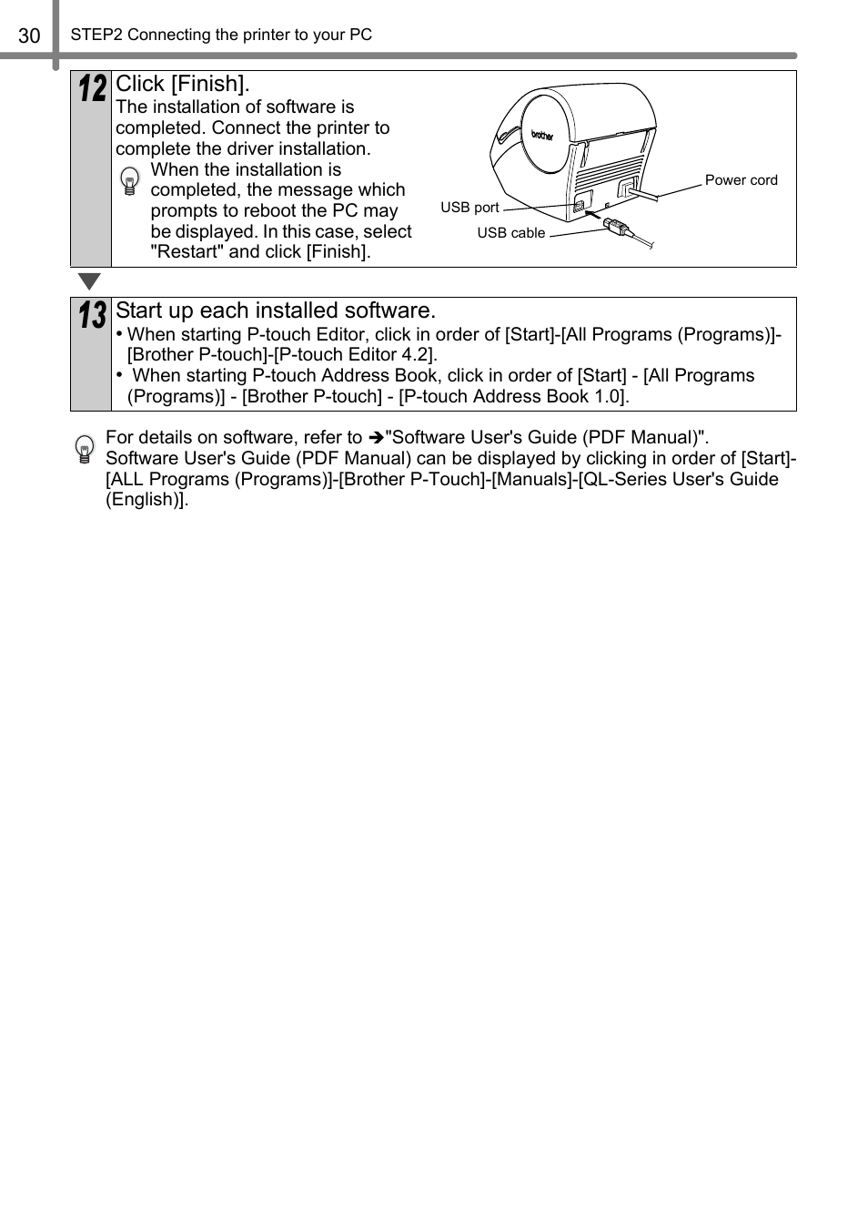Brother QL-500 User Manual | Page 30 / 118