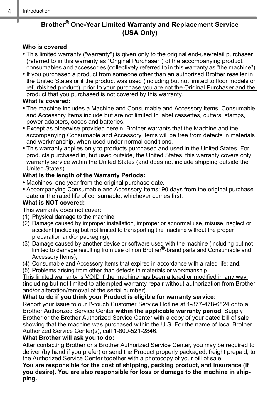 Brother QL-500 User Manual | Page 4 / 118