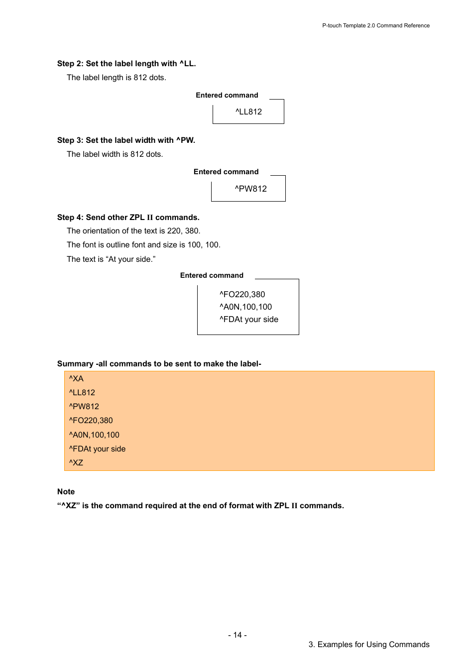 Brother RJ-4030 User Manual | Page 20 / 110