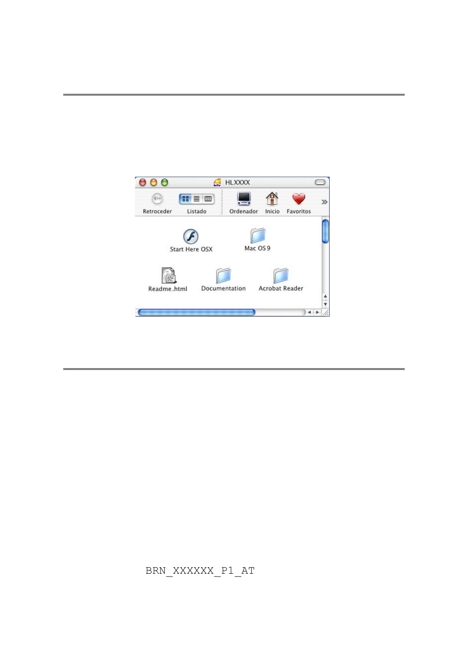 Configuración de macintosh® (mac os® x 10.1/10.2), Configuración de macintosh, Mac os | X 10.1/10.2) -8 | Brother HL 2700CN User Manual | Page 89 / 134