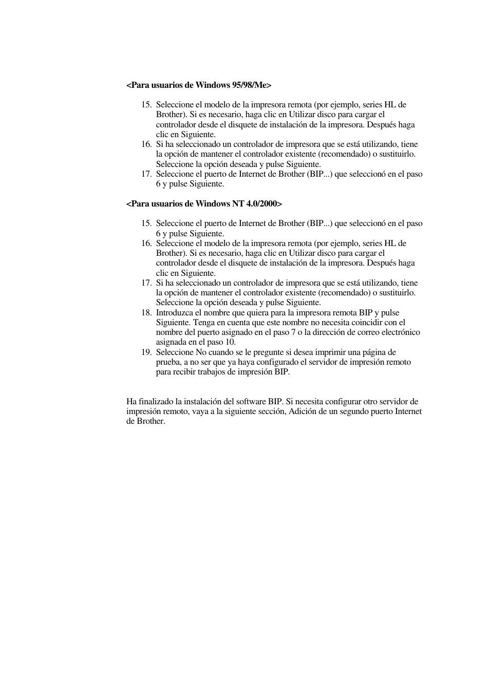 Brother HL-1470N User Manual | Page 59 / 132