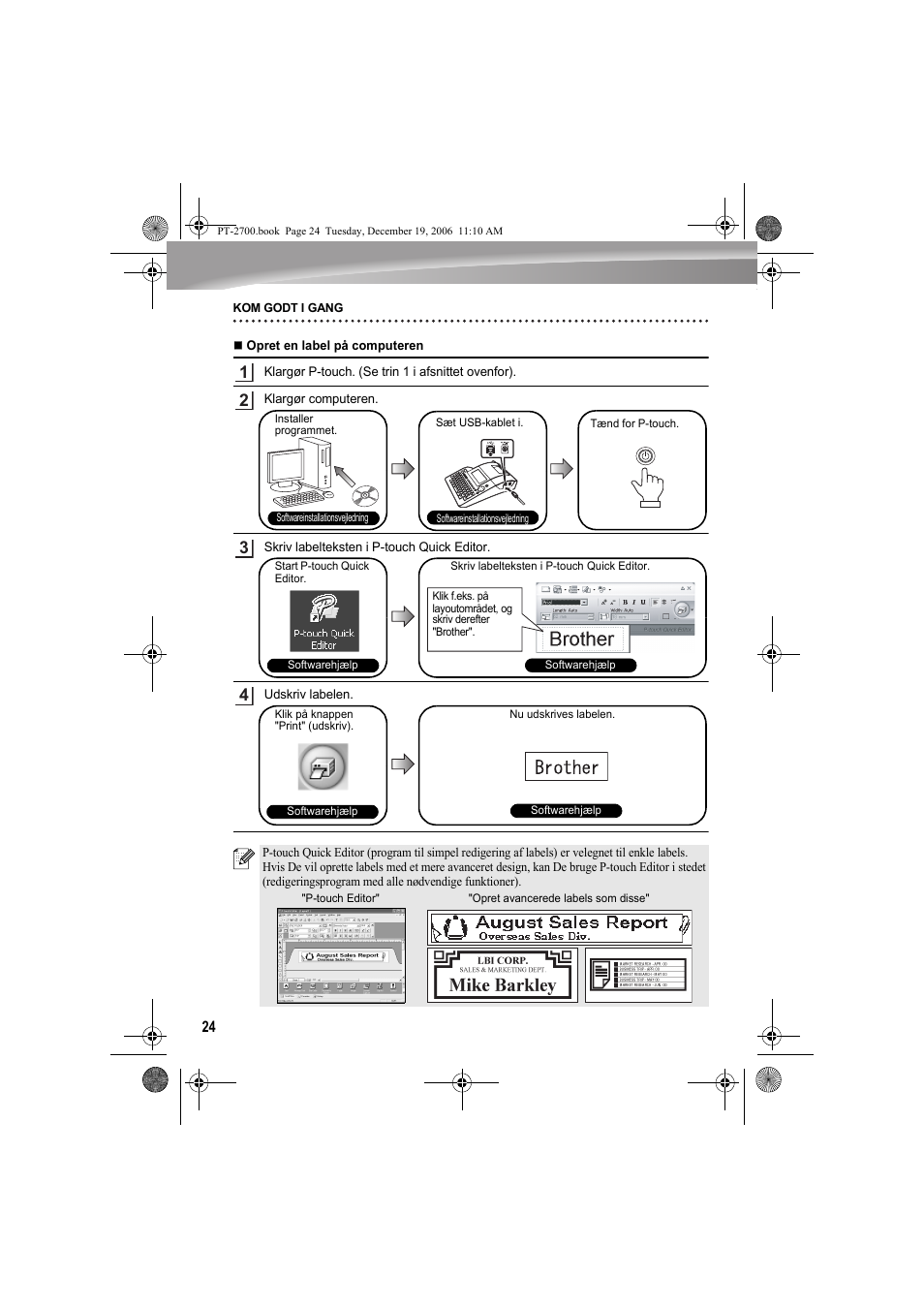 Brother PT-2700 User Manual | Page 25 / 62