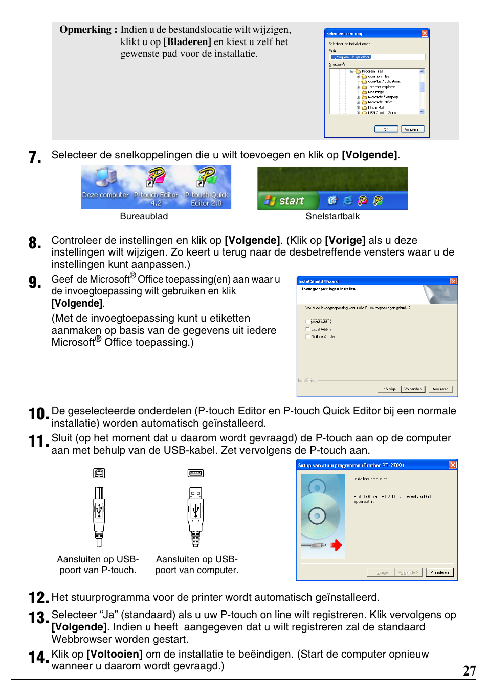 Brother PT-2700 User Manual | Page 28 / 90