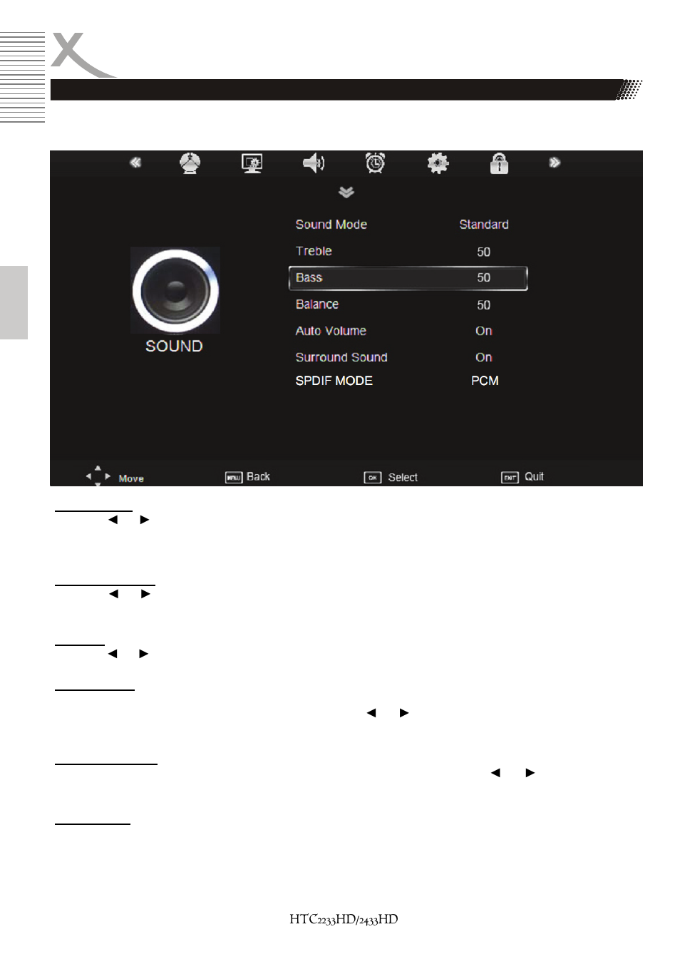 Lcd settings | Xoro HTC 2233HD User Manual | Page 114 / 204