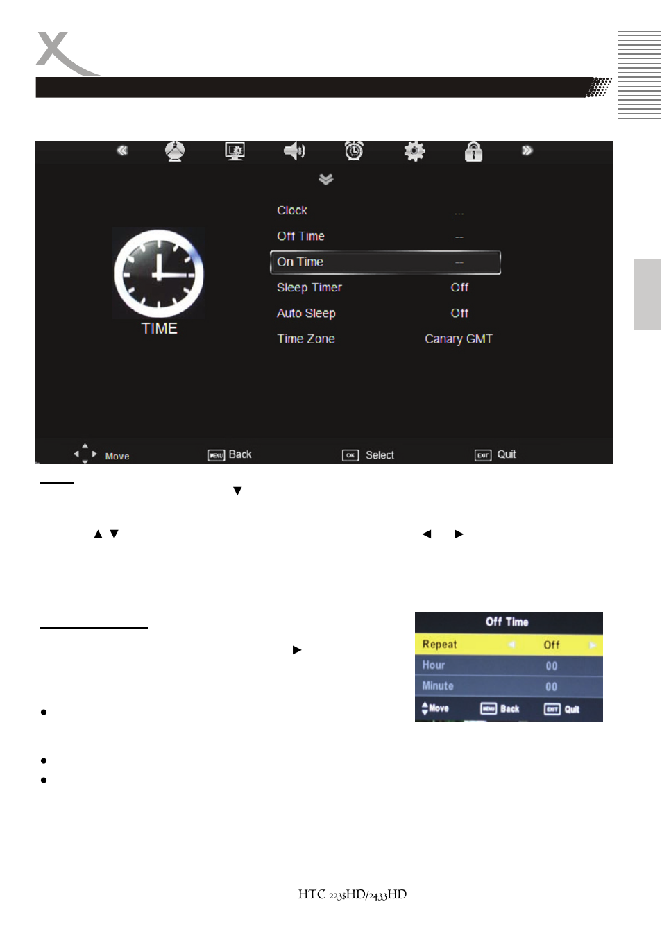 Lcd settings | Xoro HTC 2233HD User Manual | Page 115 / 204
