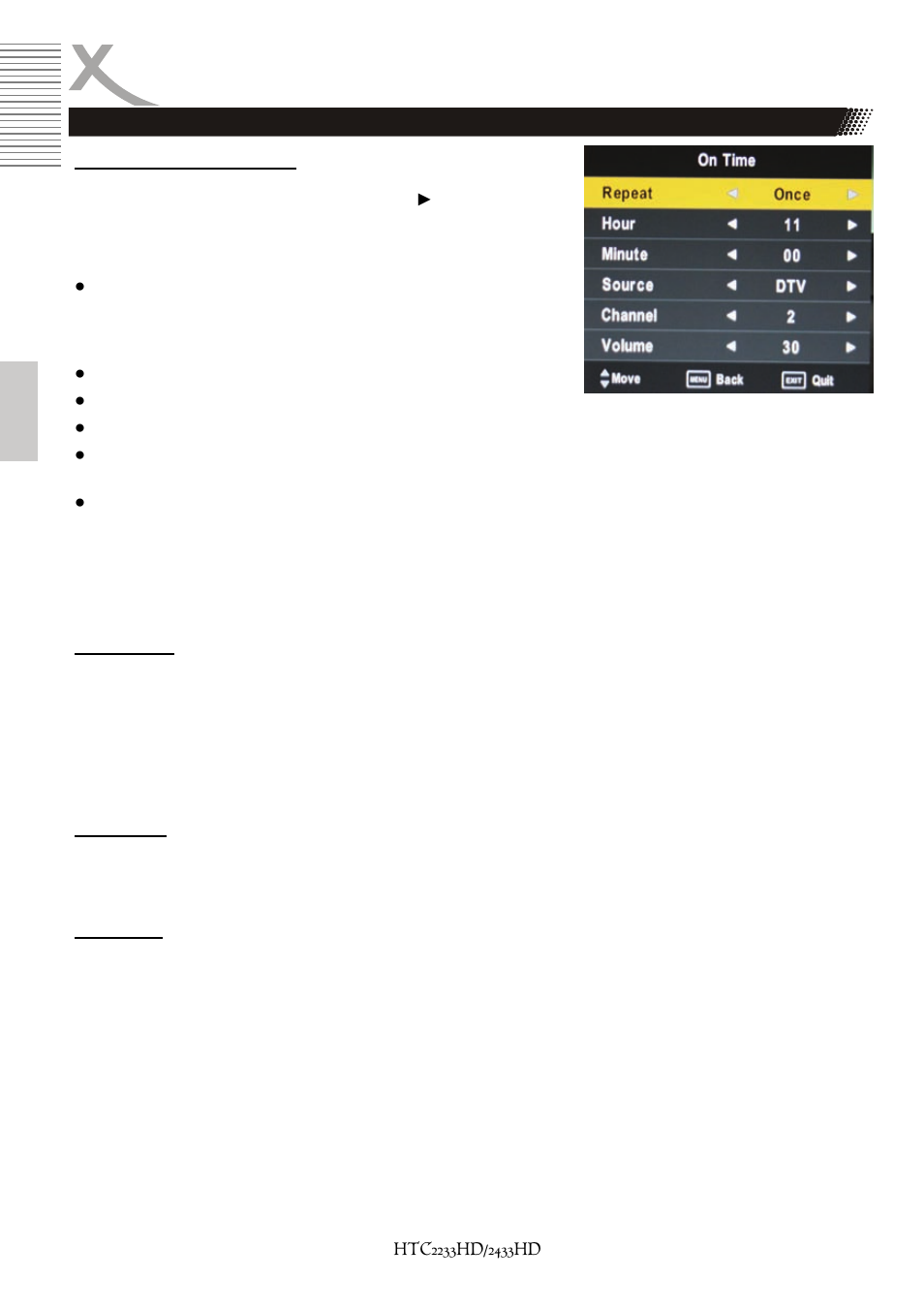 Lcd settings | Xoro HTC 2233HD User Manual | Page 116 / 204