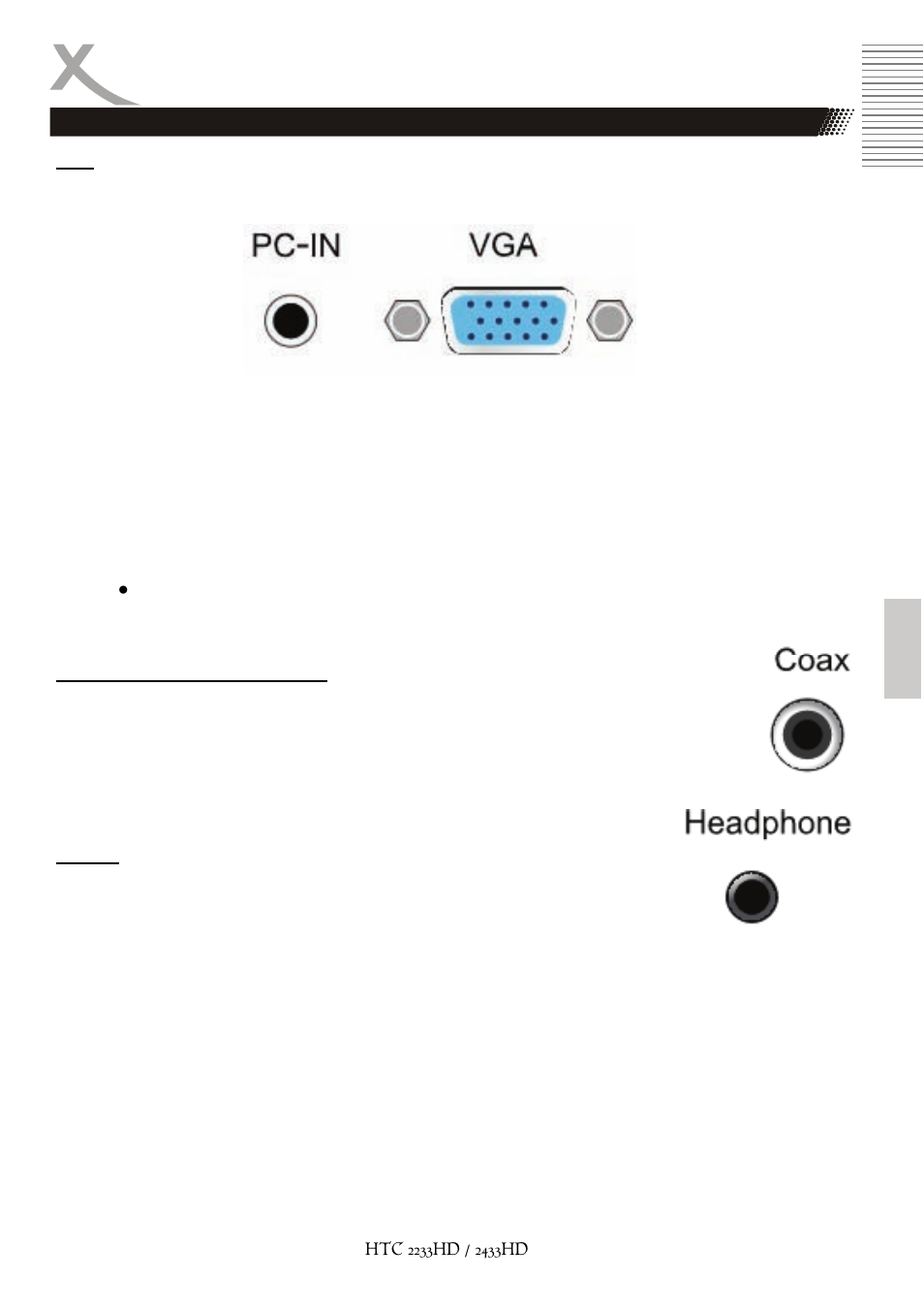 Connectique | Xoro HTC 2233HD User Manual | Page 155 / 204