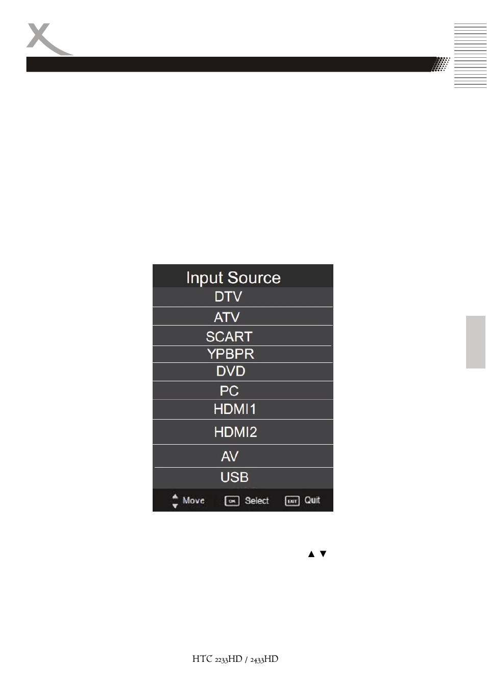 Sélection des sources | Xoro HTC 2233HD User Manual | Page 157 / 204