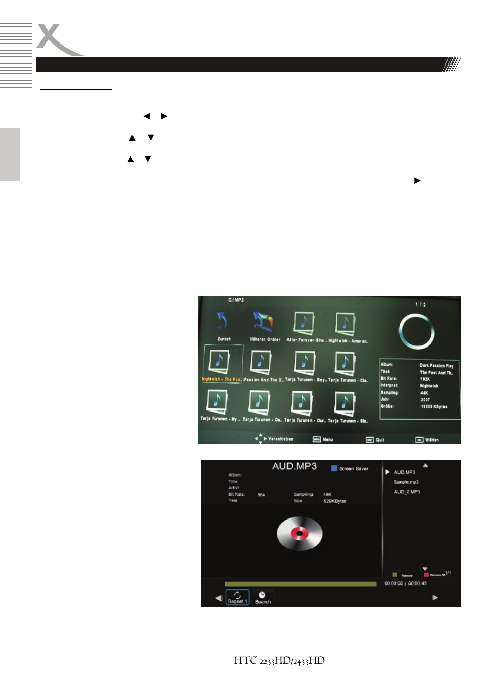 Media-player | Xoro HTC 2233HD User Manual | Page 36 / 204
