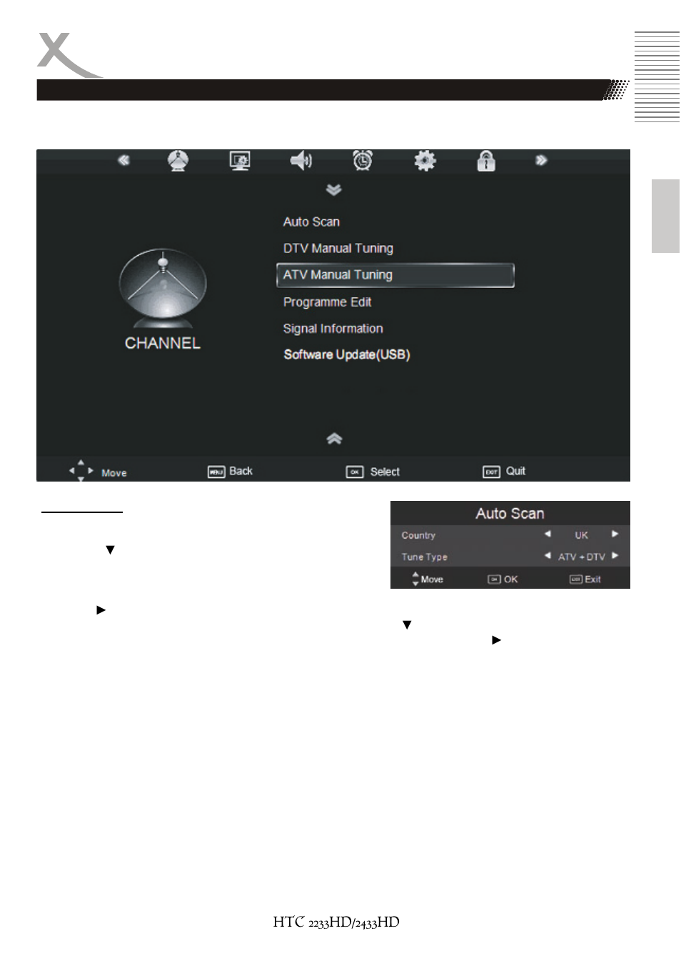Lcd einstellungen | Xoro HTC 2233HD User Manual | Page 41 / 204